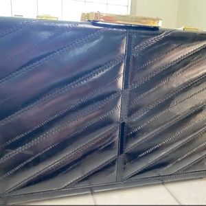 Briefcase Leather Eel Skin - excellent condition $65